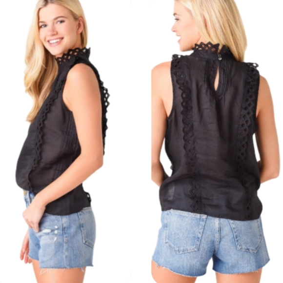 Frame Sleeveless Blouse Small - NWT - Picture 2 of 15